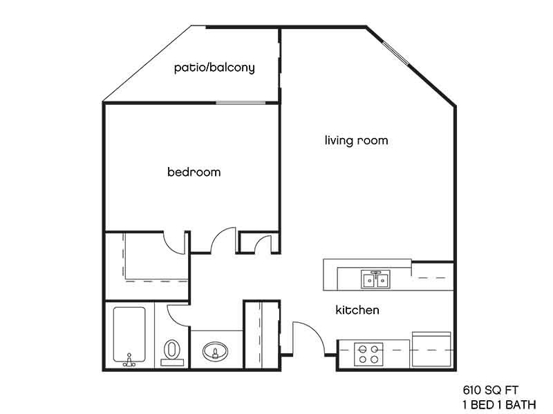 11b Floorplan at Elevate Long Beach