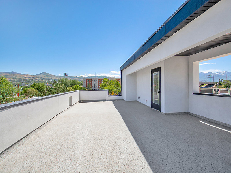 Rooftop | Emeril Townhomes in Salt Lake City