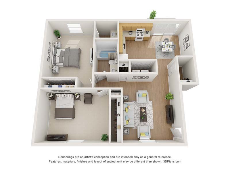 2 Bedroom 2 Bath