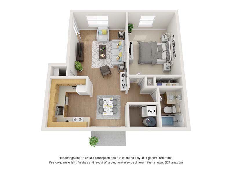 1 Bedroom 1 Bath