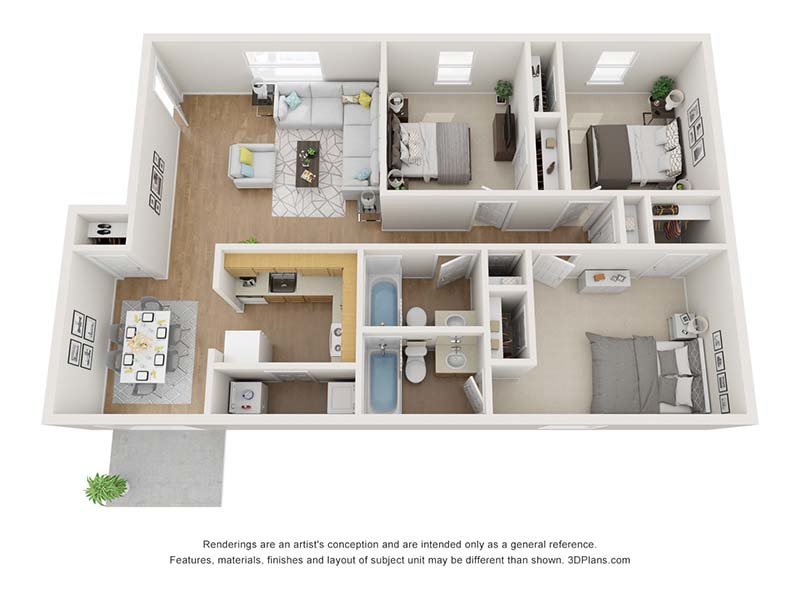 3 Bedroom 2 Bath
