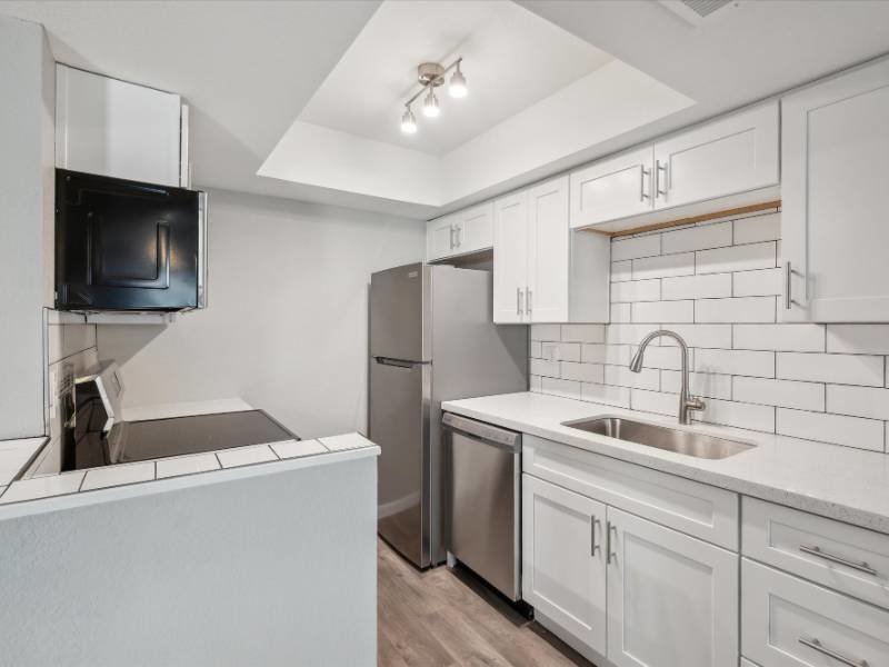 Kitchen | Renovated 2 Bedroom | Fairways on Thunderbird