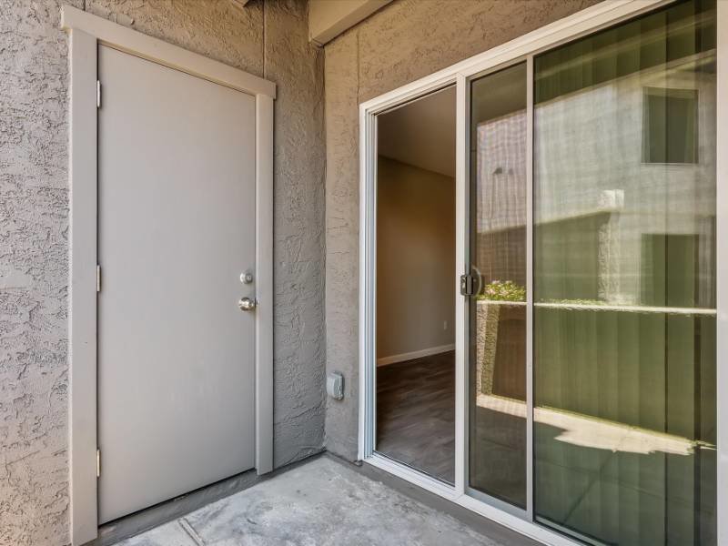 Balcony Entry | Renovated 2 Bedroom | Fairways on Thunderbird