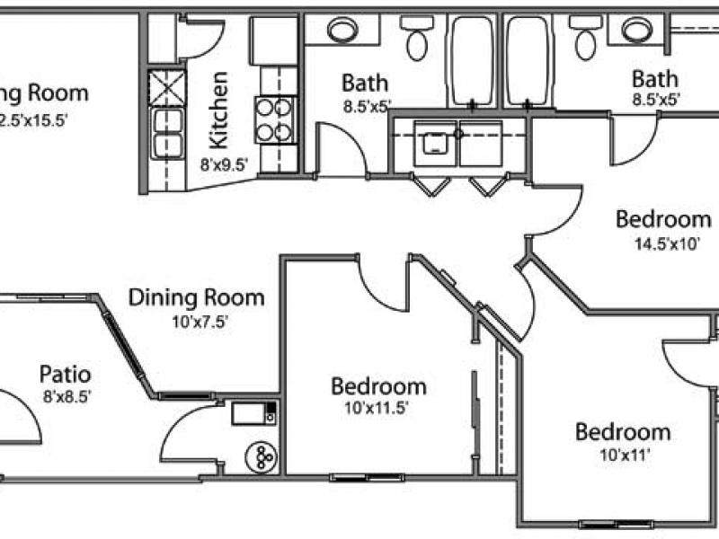 3 Bedroom 2 Bathroom