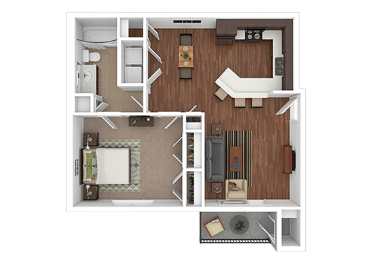 Gateway Apartments Floorplan Image