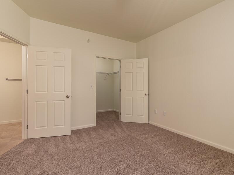 Bedroom with Walk-in Closet | Gateway Apartments in Rapid City, SD