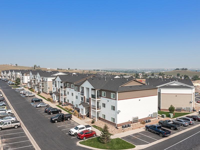 Aerial View of Buildings | Gateway Apartments in Rapid City, SD