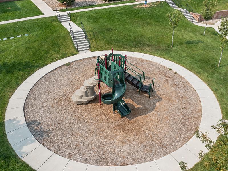 Aerial View of Playground | Gateway Apartments in Rapid City, SD