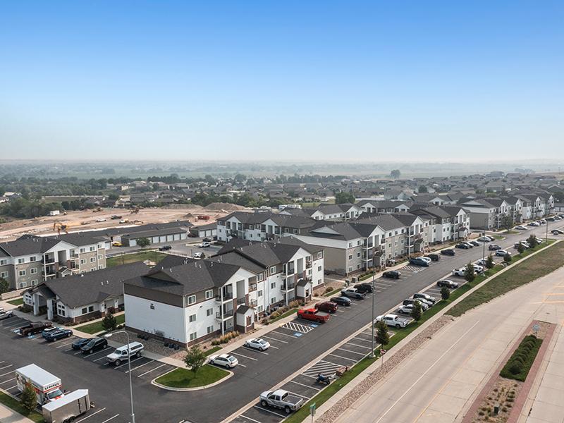 Aerial Shot of Apartments | Gateway Apartments in Rapid City, SD