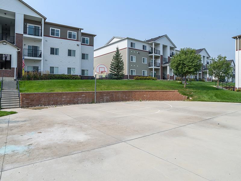 Basketball Area | Gateway Apartments in Rapid City, SD