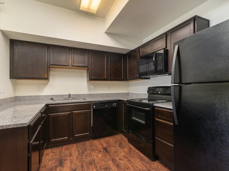 Fully Equipped Kitchen | Gateway Apartments in Rapid City, SD