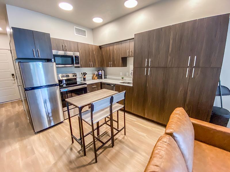 Fully Equipped Kitchen | Greenprint Gateway Apartments in Salt Lake City, UT