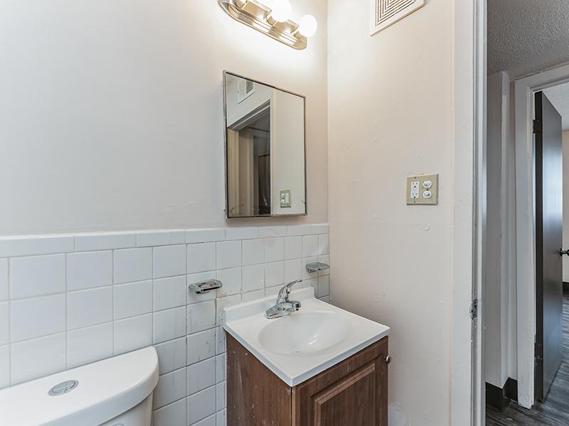 Bathroom Sink | Hilldale Apartments