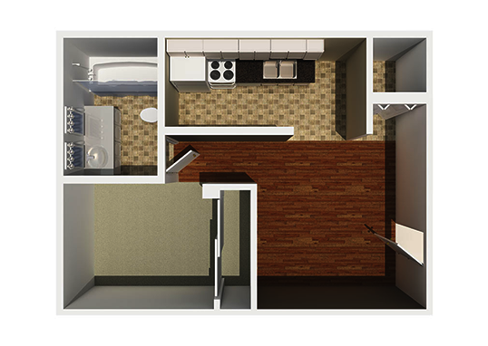 Highland Legends Apartments & Townhomes Floorplan