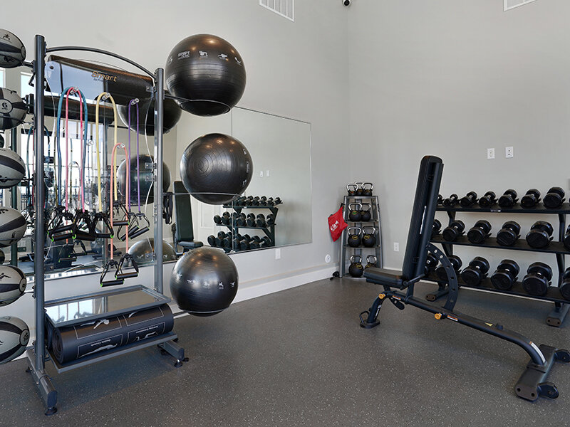 Fitness Center | Homestead Landing Apartments
