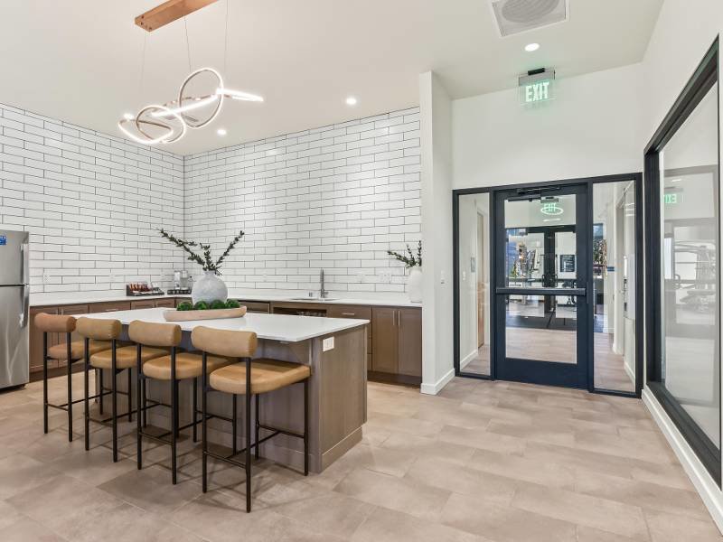 Community Kitchen | Jens Pointe Apartments