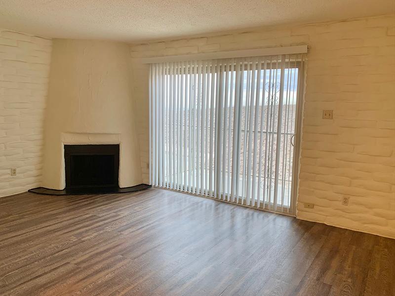 Fireplace | Kings Hill Apartments in El Paso
