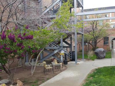 Grill | Courtyard | Kirk Apartments