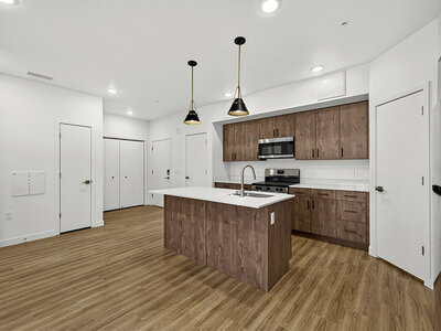 Kitchen with Recessed Lighting | Kuna Commons