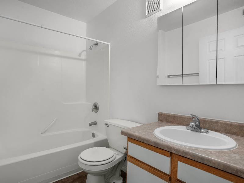 Bathroom | Lakeview Apartments in Tooele, UT