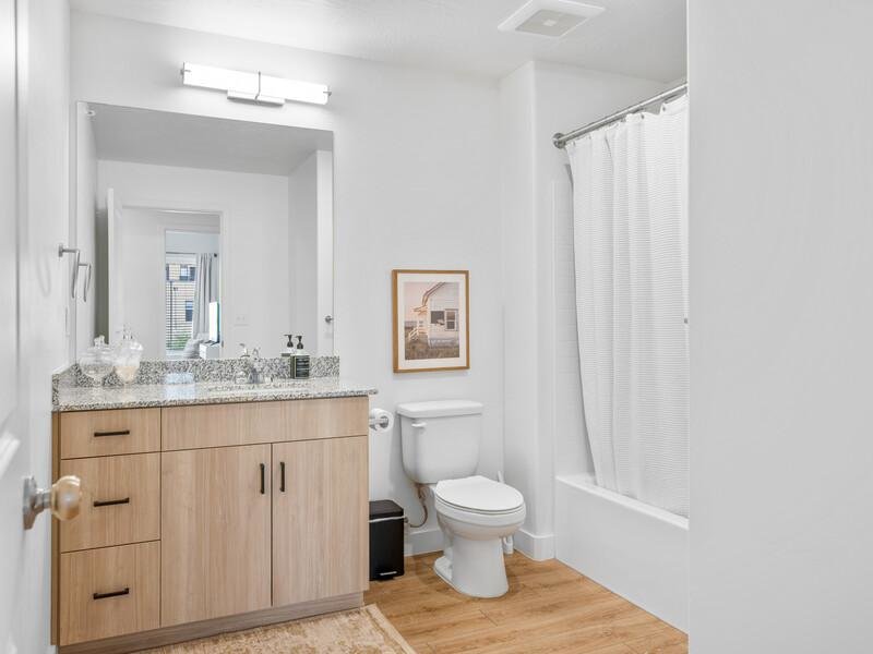 Bathroom | La Vida at Sienna Hills Apartments in Washington