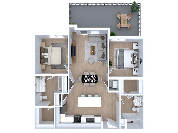 GH Two Bedroom