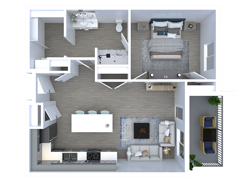 One Bedroom-C