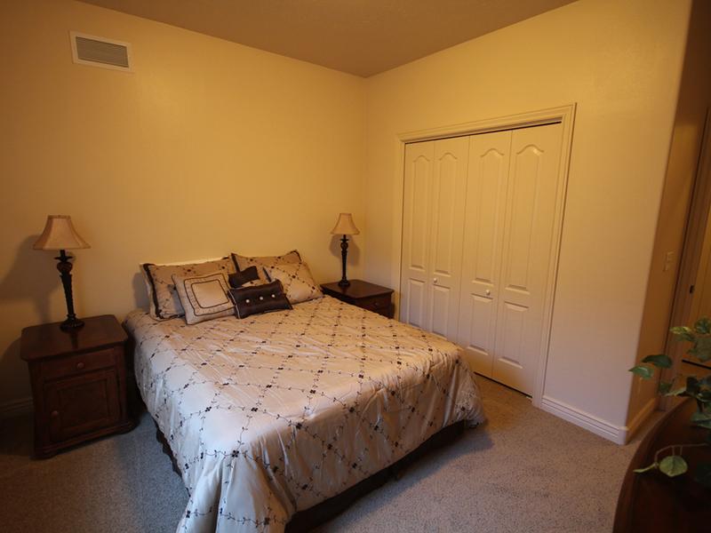 Bedroom | Liberty Square Apartments in Ammon, ID