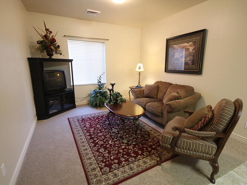 Living Room | Liberty Square Apartments in Ammon, ID
