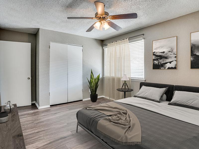 Bedroom | Luna Blanca Apartments in Dallas, TX