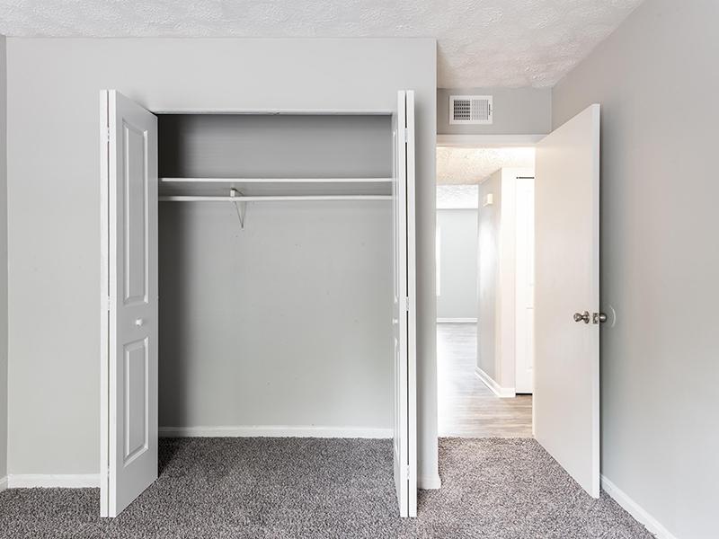 Closet Space | Maplewood Apartments