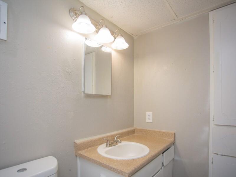Bathroom | Buena Vista Apartments in Fort Worth, TX