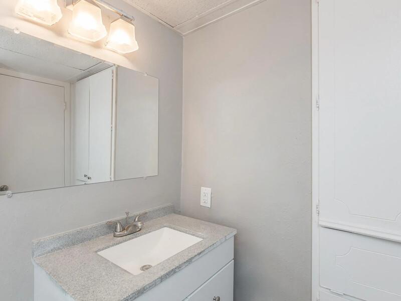 Bathroom Sink | Buena Vista Apartments in Fort Worth, TX