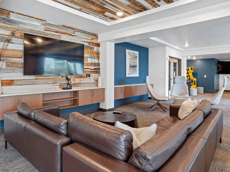Clubhouse Lounge | Milagro Apartments in SLC