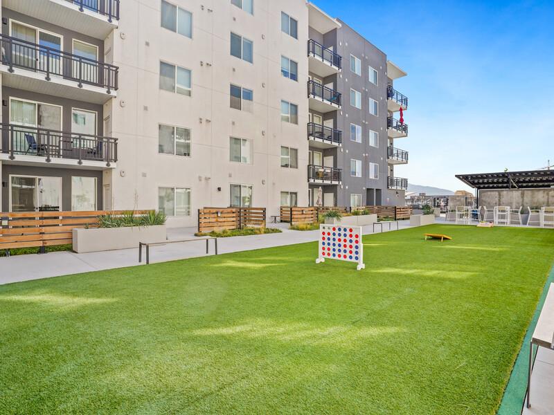 Games Lawn | Milagro Apartments in SLC