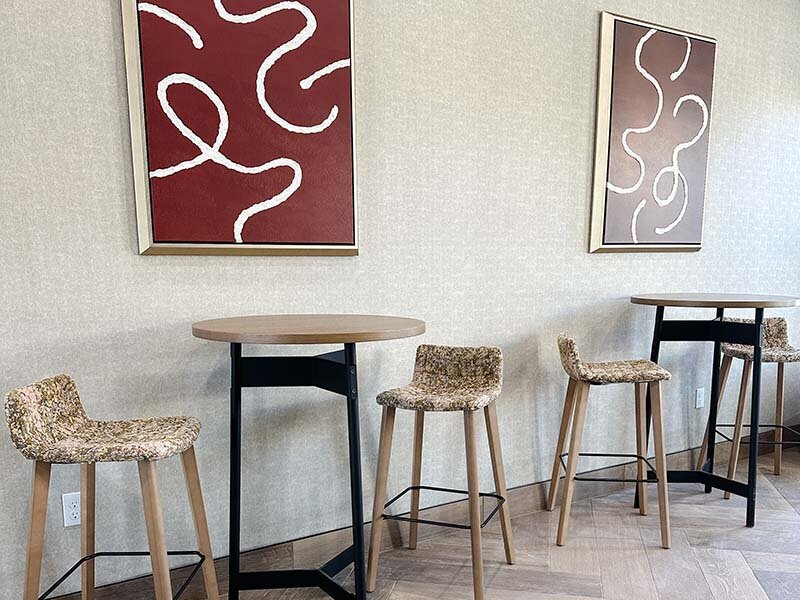 Clubhouse Game Area Seating | Millcreek Residences
