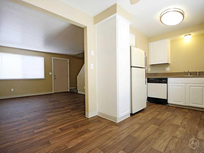 Kitchen | Living Room | Townhomes in Boise