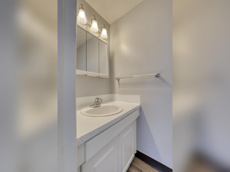 Bathroom Vanity | Sugar Pine Townhomes
