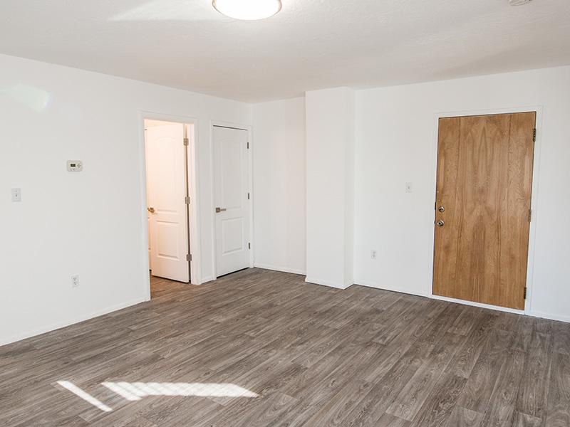 Living Room | New Brigham Apartments