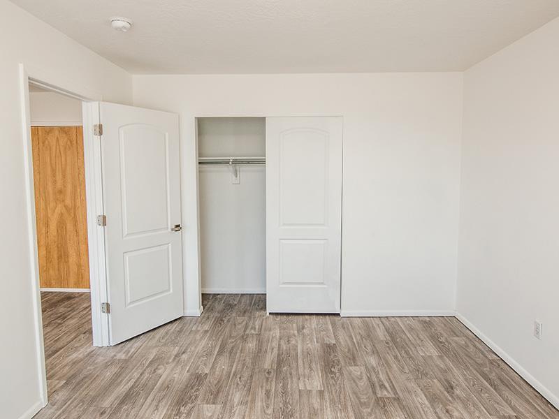 Bedroom Interior | New Brigham Apartments in Ogden, UT