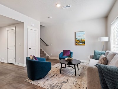 Living Room | Patriot Pointe Townhomes