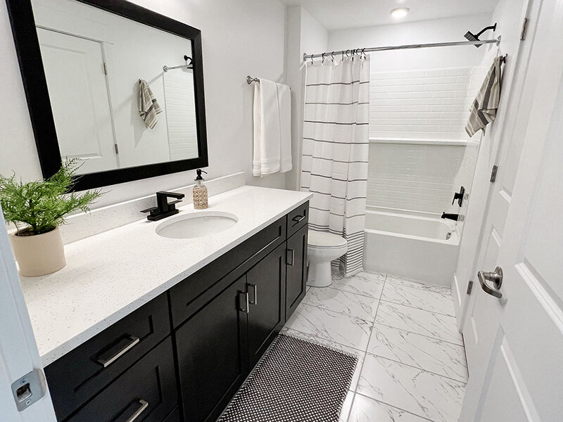 Spacious Interior Bathroom | Park Place Living