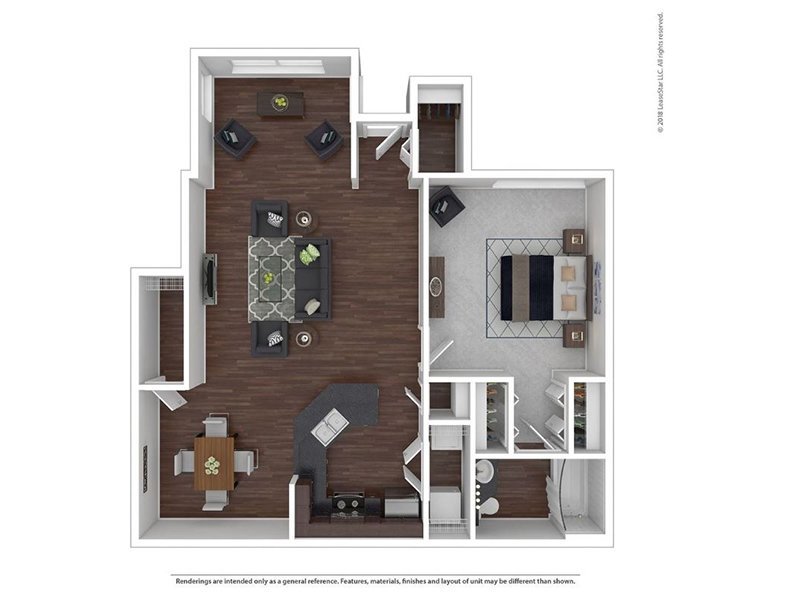 Providence Lakes Apartments Floor Plan A2