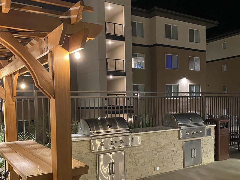 Picnic Area with Grills | Red Rocks at Sienna Hills
