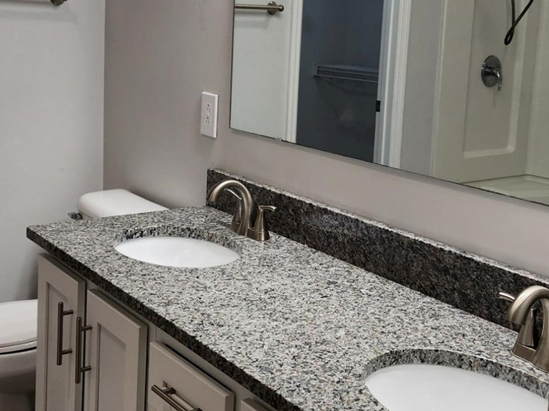 Double Vanity Sinks | Regency Apartments
