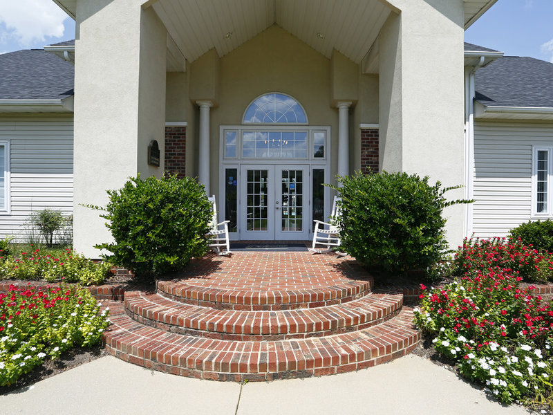 Clubhouse Entry | Regency Apartments in Fayetteville, NC