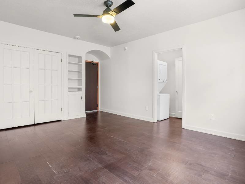 Living Room with Ceiling Fan | Eleanor Rigby
