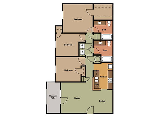 River City North Floorplan Image