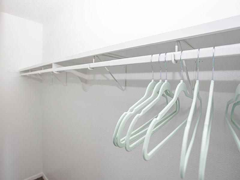 Spacious Closet | Riverside Heights Apartments in Riverside, MO