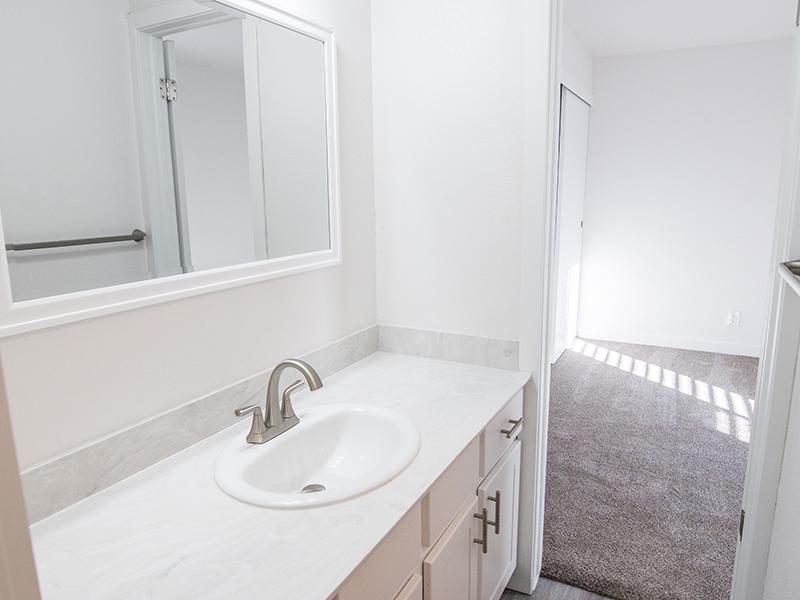 Bathroom | The Rue Apartments in Salt Lake City